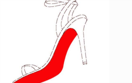 Red bottom shoe